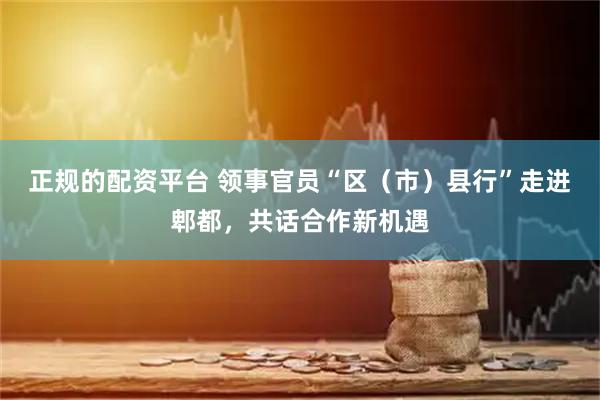 正规的配资平台 领事官员“区（市）县行”走进郫都，共话合作新机遇